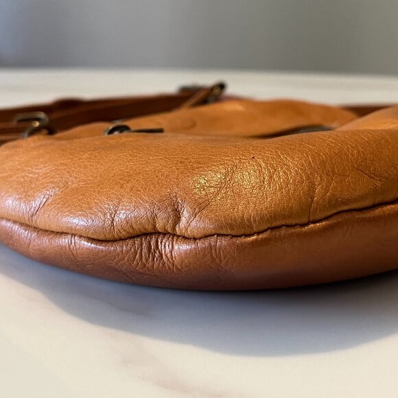 Wanderers Travel Co Versailles Evening Leather Kisslock Crossbody NWOT - Picture 8 of 11